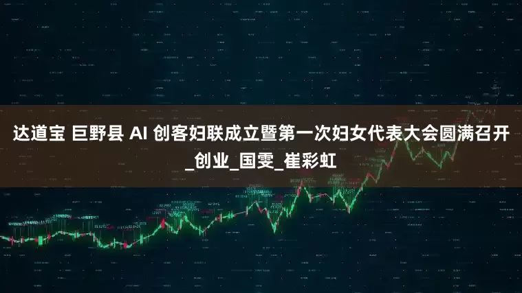 达道宝 巨野县 AI 创客妇联成立暨第一次妇女代表大会圆满召开_创业_国雯_崔彩虹
